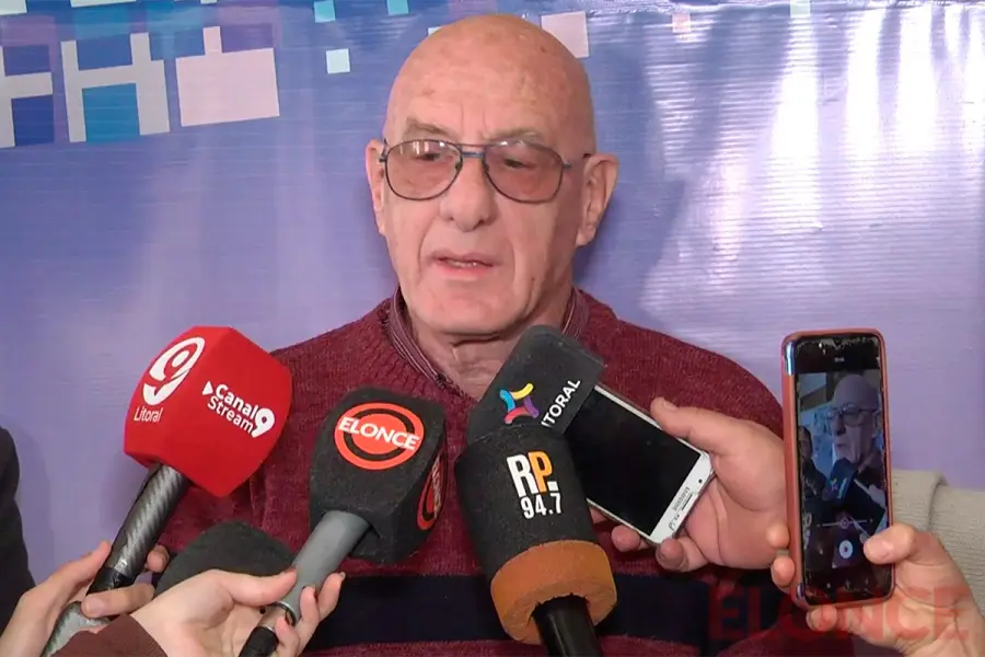 V&iacute;ctor Bejar, presidente de la C&aacute;mara de Comerciantes del Microcentro de Paran&aacute; (Elonce)