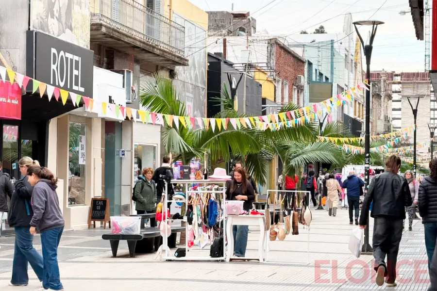 Peatonal San Mart&iacute;n de Paran&aacute; (archivo Elonce)