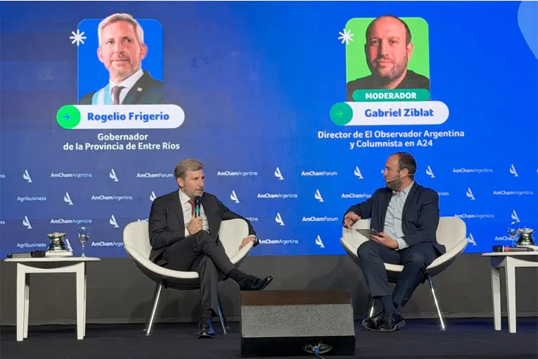 Frigerio remarcó que el alivio fiscal y la infraestructura son las claves para atraer inversiones