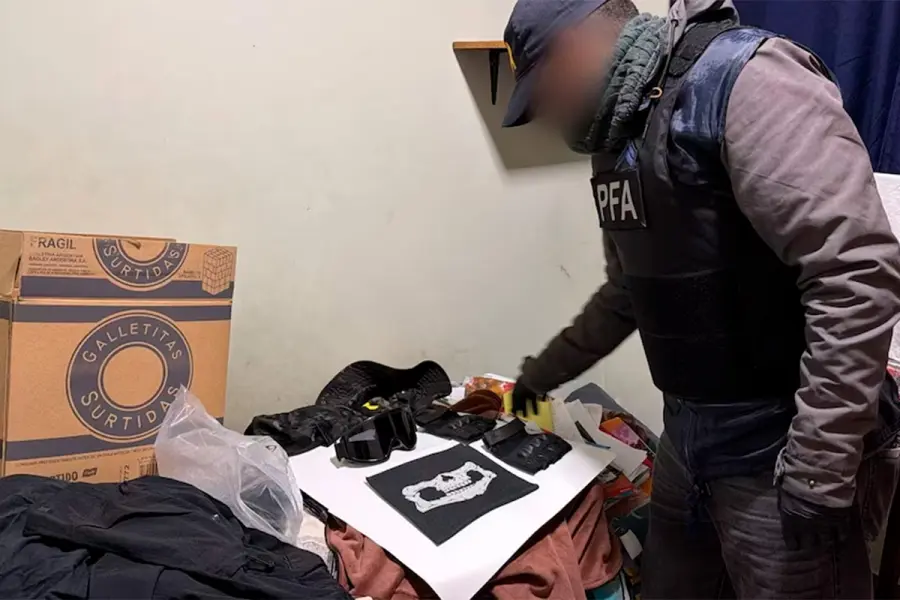 Operativo en Quilmes por amenazas detectadas en plataformas digitales (archivo PFA)