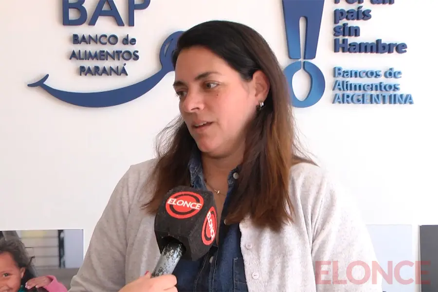 Melisa Torcivia, encargada de Comunicaci&oacute;n del Banco de Alimentos (Elonce)