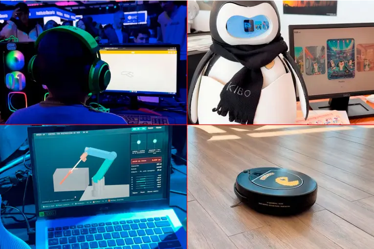 Campus Party: estudiantes mostraron robots, IA y tecnología aplicada a problemas reales