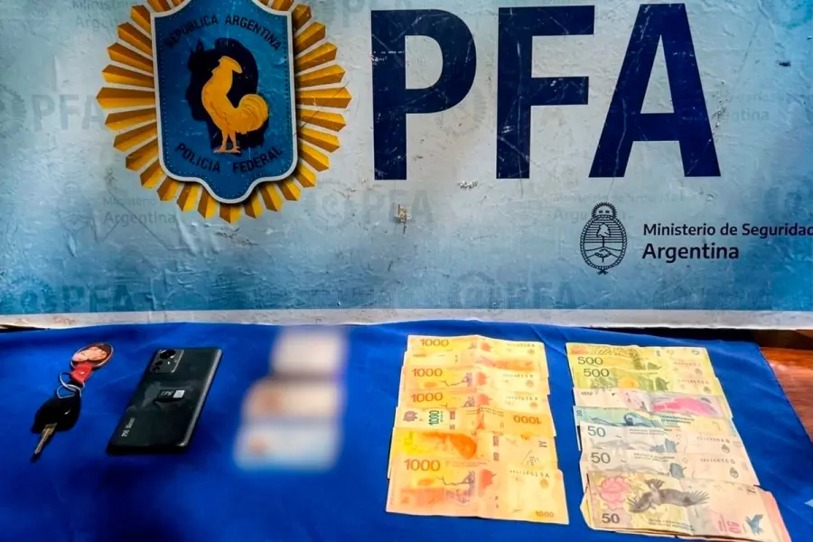 Simuló su secuestro y le exigió dinero a su pareja (foto PFA)