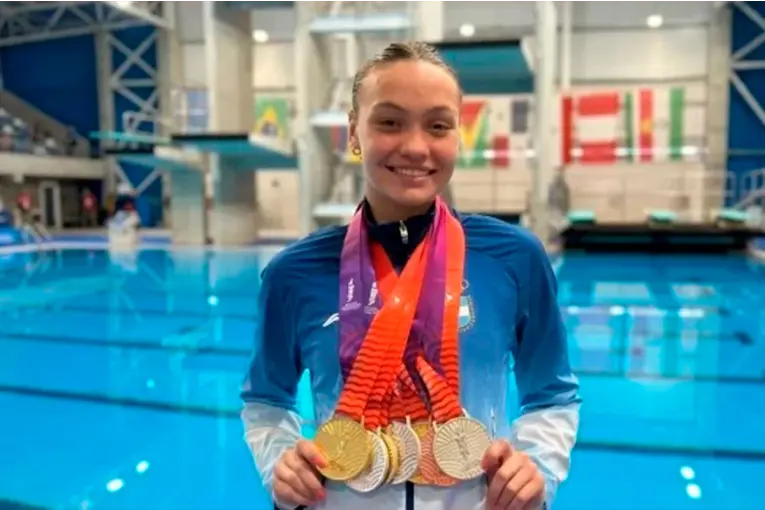 Cecilia Dieleke hizo historia con 16 años y siete medallas, pero ya sueña con los Juegos Olímpicos