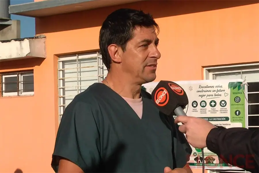 Leandro Alonso, veterinario (Elonce)