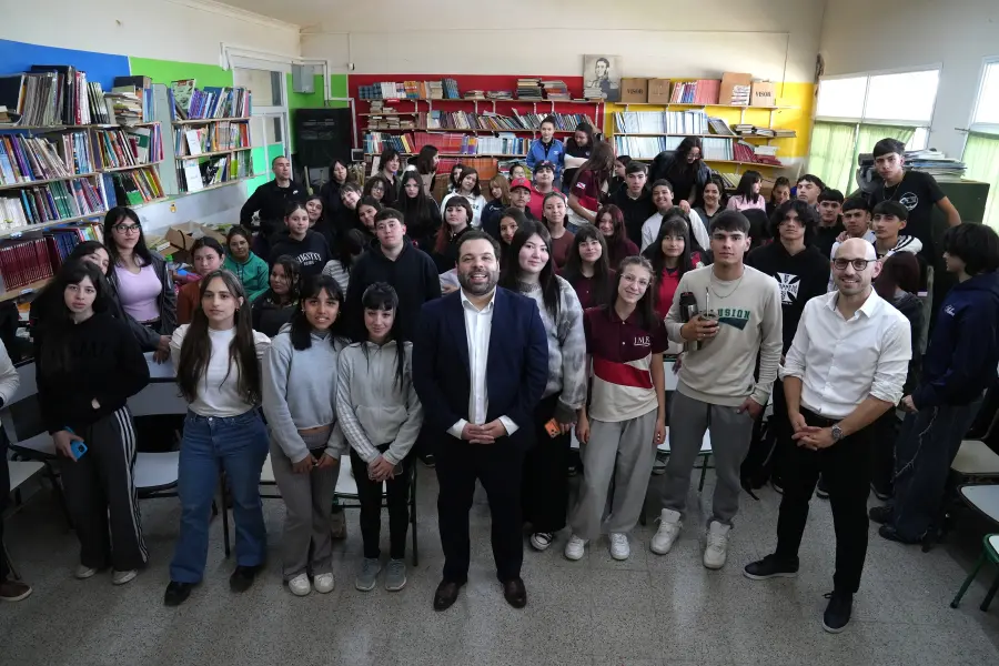 &ldquo;La Secretar&iacute;a va a la Escuela&rdquo; (foto Gobierno de Entre R&iacute;os)