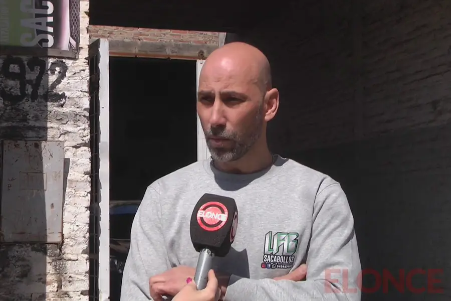 Lucas Gianotti, t&eacute;cnico sacabollos (foto Elonce)