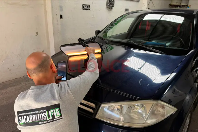 Granizada en Paraná: a cuánto ascienden las reparaciones de autos abollados