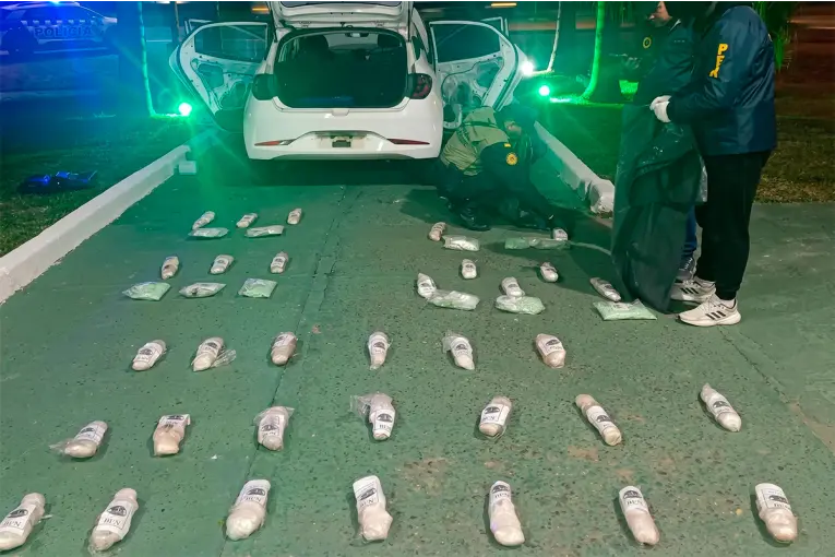 Valuaron en dos millones de dólares al cargamento de drogas sintéticas incautado en Entre Ríos