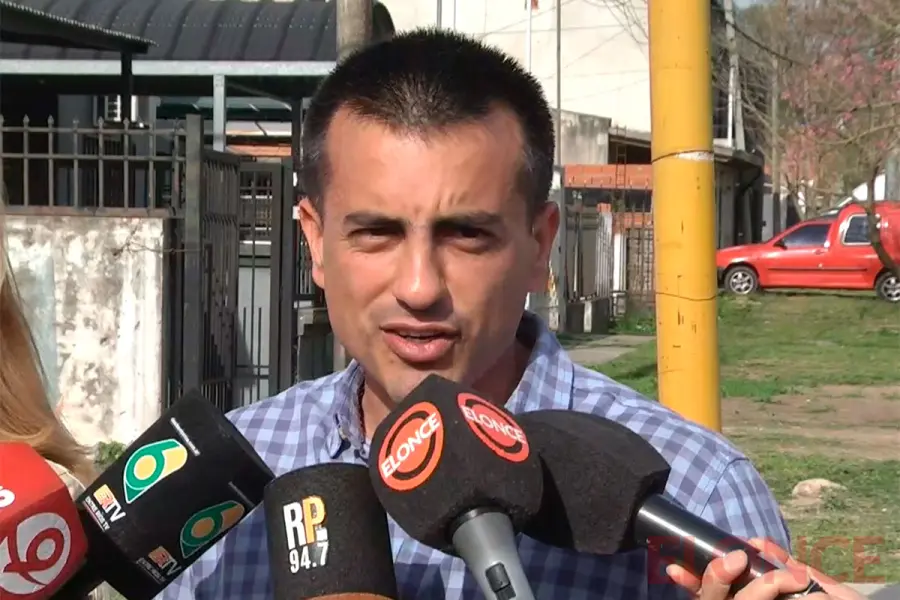 David C&aacute;ceres, viceintendente de Paran&aacute; (Elonce)