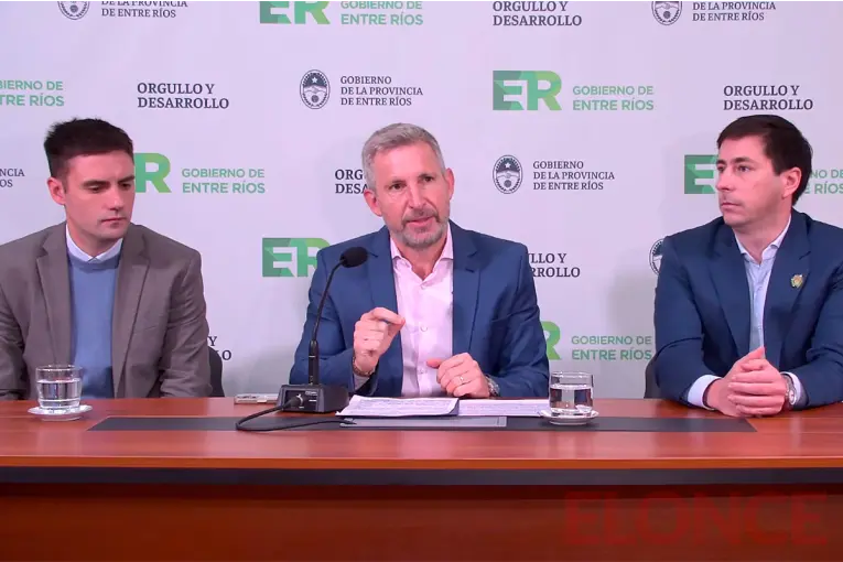 Frigerio anunció préstamos y refinanciación de deudas para estatales y jubilados entrerrianos