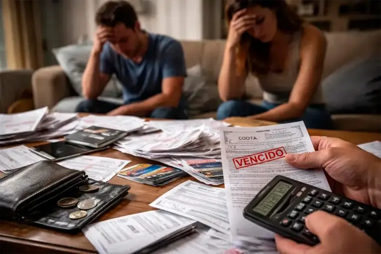 Las familias deben un sueldo y medio a bancos y billeteras: la deuda promedio llega a $2,5 millones