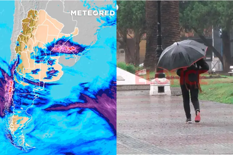 Una ciclogénesis traerá lluvias y tormentas a Entre Ríos: cuándo comenzará el cambio de tiempo