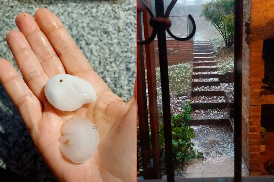 Granizo en C&oacute;rdoba (foto Cadena 3)
