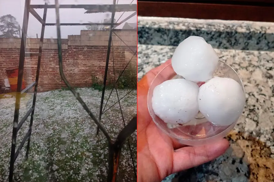 Granizo en C&oacute;rdoba (foto Cadena 3)