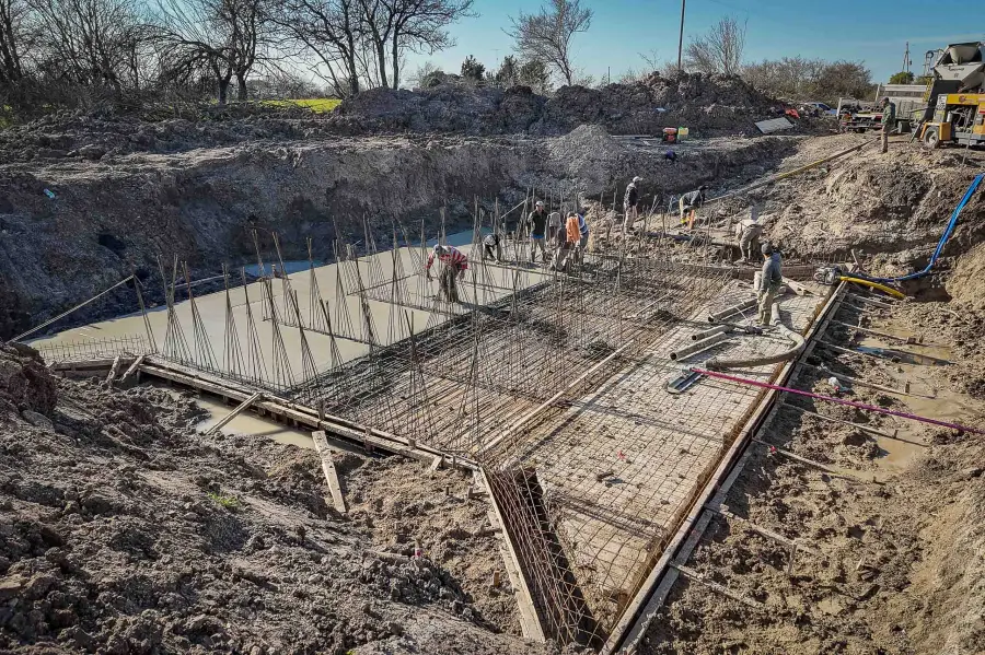 Obras viales.
