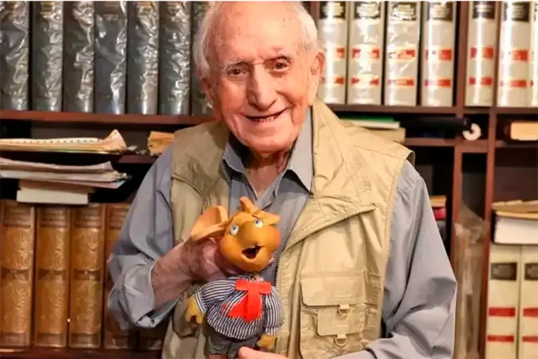 Murió a los 100 años Peppino Mazzullo, la histórica voz de Topo Gigio