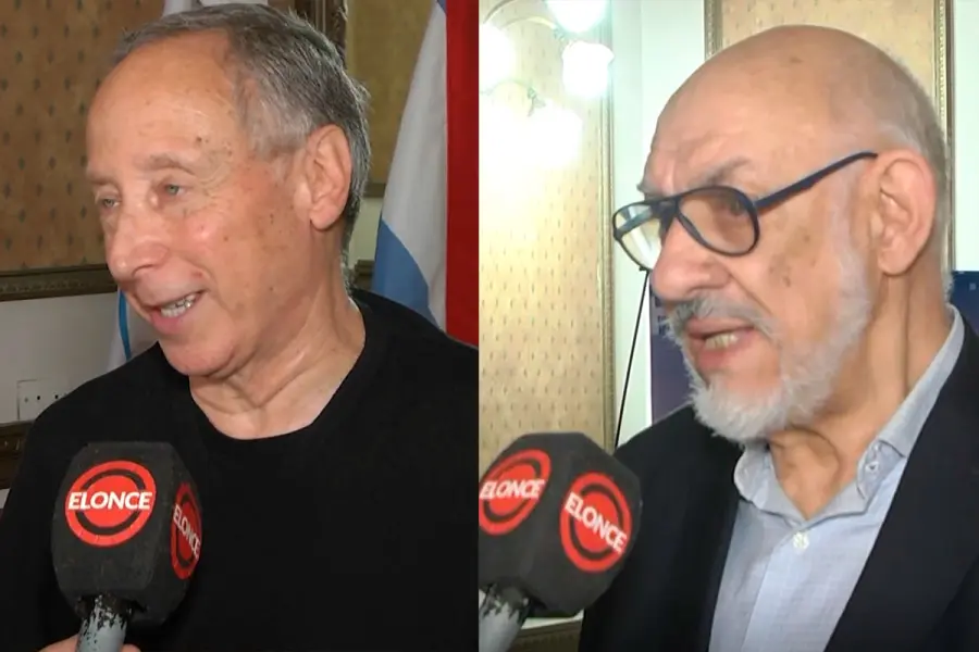 Julio Budasoff y Mauricio Benintende.