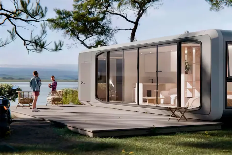H&ouml;li Haus es una marca de casas importadas de China que se venden en Buenos Aires y Uruguay.