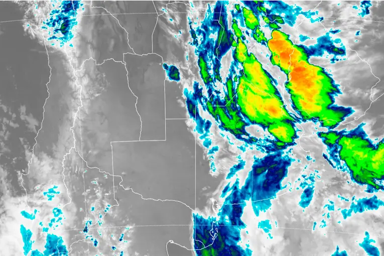 Rige alerta amarilla por tormentas para una parte de Entre Ríos: cuándo mejorarán las condiciones