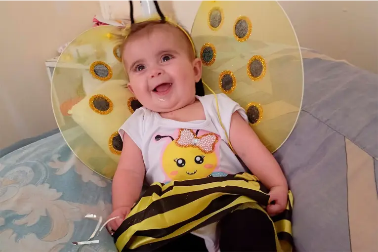 Emma, la beba entrerriana, recibió el alta ambulatoria tras su compleja cirugía a corazón abierto