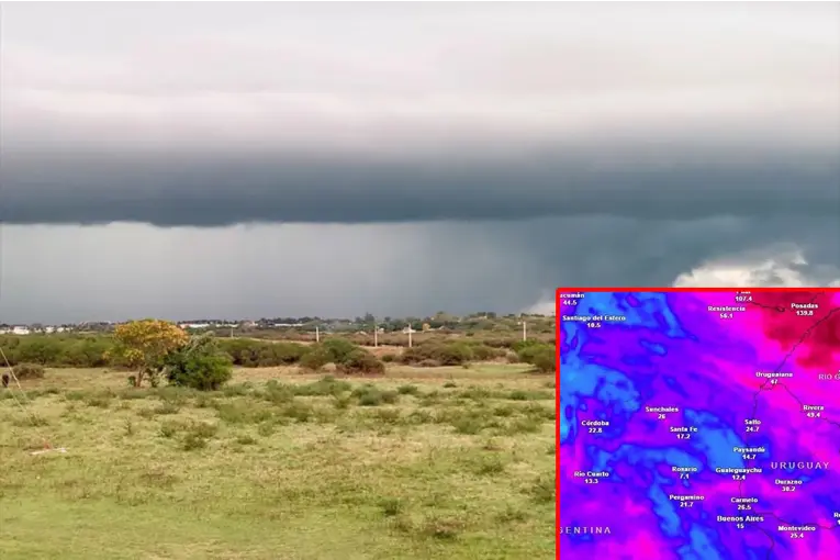 Alerta amarilla por tormentas en Entre Ríos: cuándo y qué zonas afectará