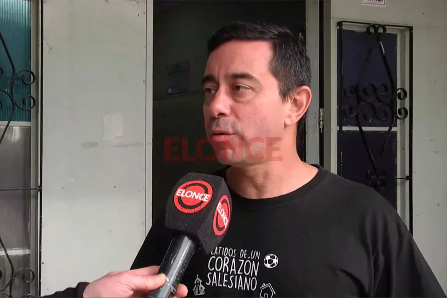 Ezequiel G&oacute;mez, rector del Colegio Don Bosco (Elonce)