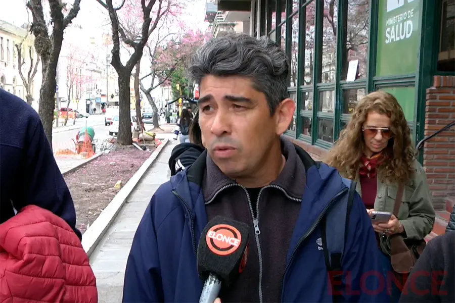 Mat&iacute;as Passi, secretario de Derechos Humanos de ATE (Elonce)
