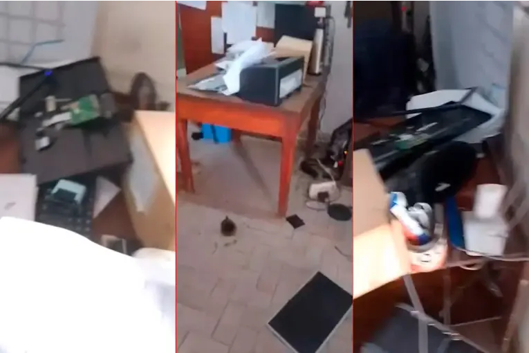 Causó destrozos en un corralón municipal: apuntan a “un problema de índole personal”