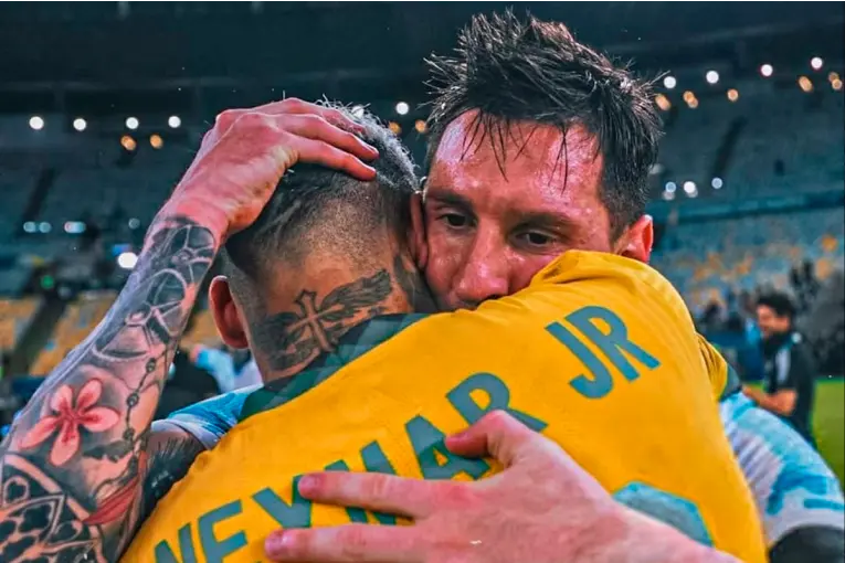 Neymar despidió a Messi de la Selección: “Fue un honor hacer historia a tu lado”