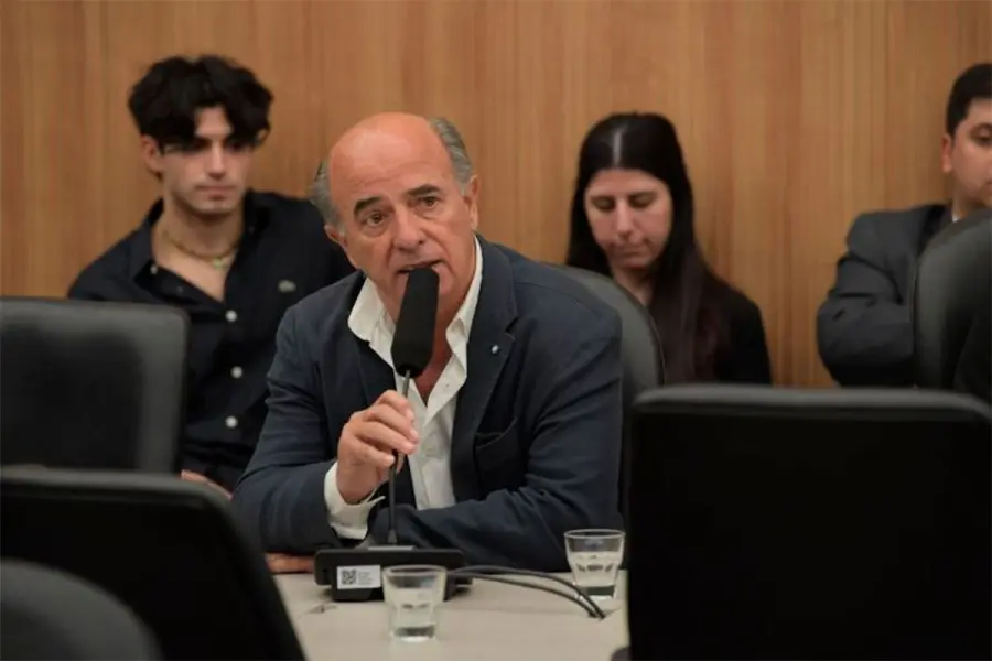 El diputado entrerriano de La Libertad Avanza <b>Beltr&aacute;n Benedit.</b>