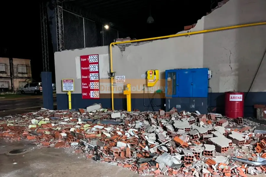 Temporal en Concordia (foto Diario R&iacute;o Uruguay)