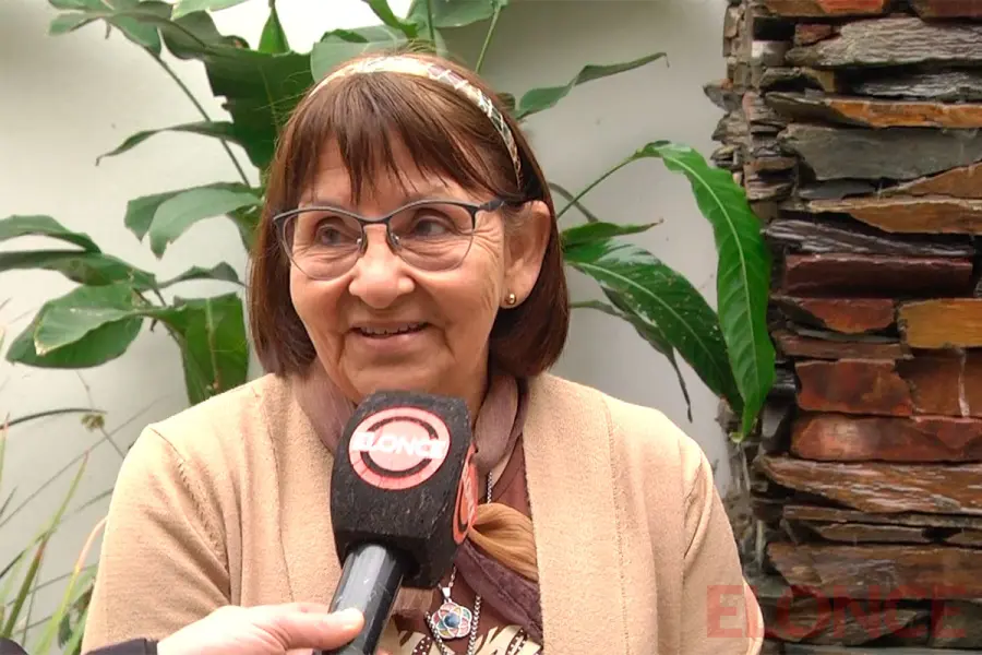 Graciela Ledesma, presidenta del Centro de Jubilados y Pensionados Provinciales de Paran&aacute; (Elonce)