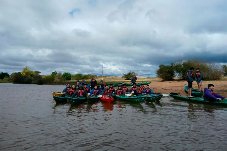 Realizaron el primer campamento educativo en el Parque Natural Islas y Canales Verdes