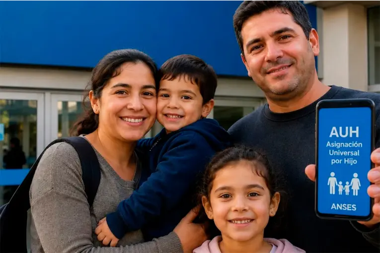 AUH de ANSES en octubre: cuánto cobran las familias con tres hijos y Tarjeta Alimentar