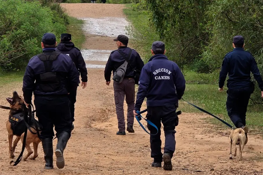 Buscan a Marcos Almada en Concordia (foto Concordia Policiales)