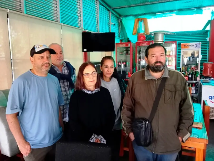 Comerciantes de la costanera de Concordia (foto Diario Junio)
