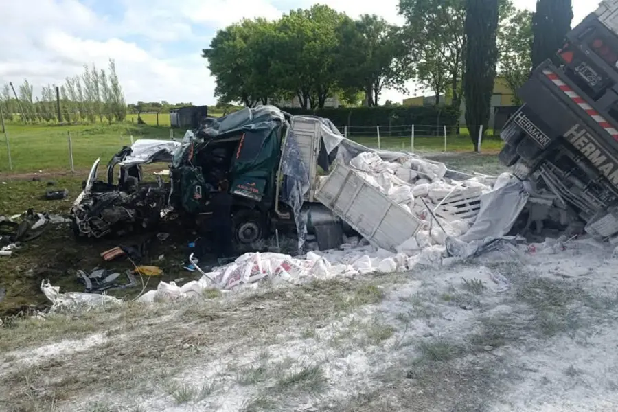 Tragedia vial en Ruta Provincial 39 (fuente FM Riel)