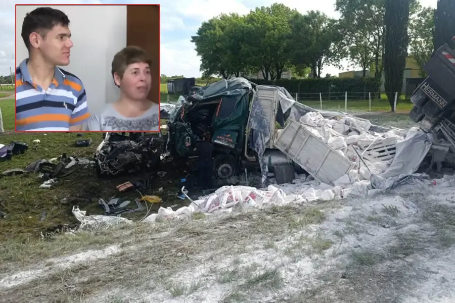 Tragedia vial en Ruta Provincial 39.-