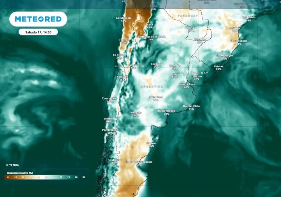 Un cambio de aire que traer&aacute; una mejora de las condiciones al este del pa&iacute;s