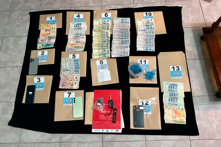 Operativo contra el narcomenudeo en Paraná (foto Policía de Entre Ríos)