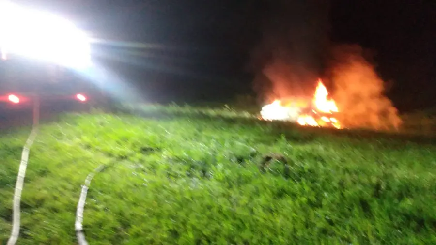 Foto: Bomberos Voluntarios de Ceibas