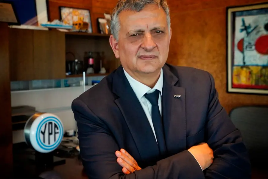 Horacio Mar&iacute;n, presidente y CEO de YPF (foto Clar&iacute;n)