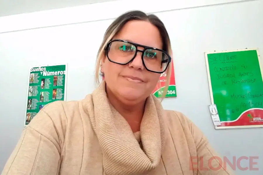 Mar&iacute;a Paz Peraf&aacute;n, propietaria de la agencia N&ordm; 1304 (Elonce)