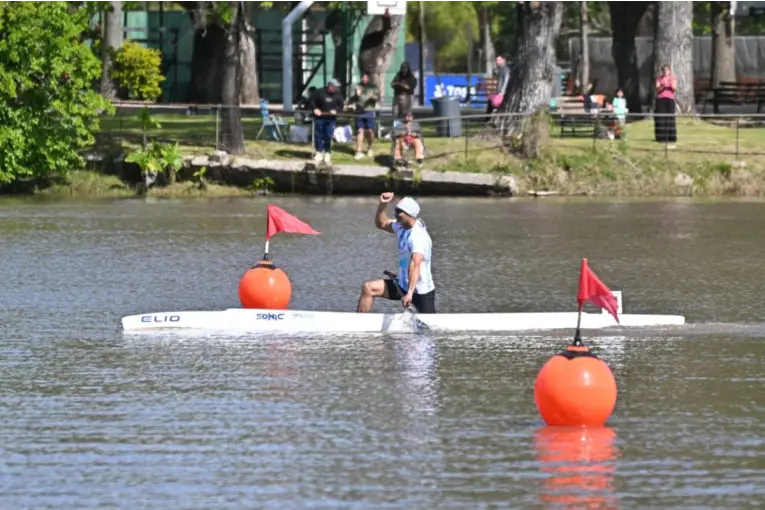 El entrerriano Roberto “Tito” Palacios ganó la medalla de plata en el Mundial de Canotaje