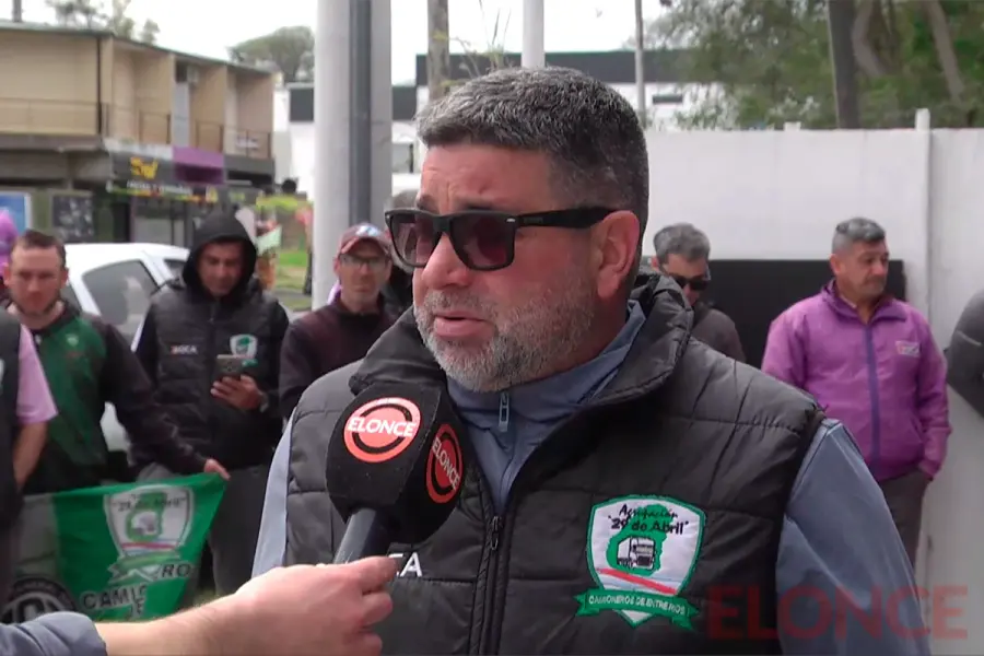 Sergio Soldate, secretario social del Sindicato de Camioneros (Elonce)