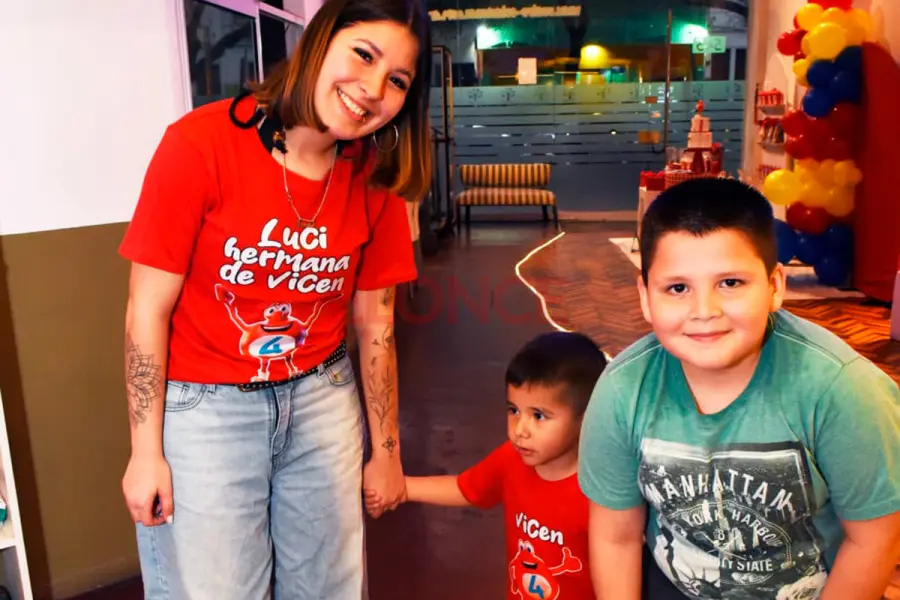 Cumple de Vicente con tem&aacute;tica del Quini 6 (foto gentileza de la mam&aacute; de Vicente para Elonce)