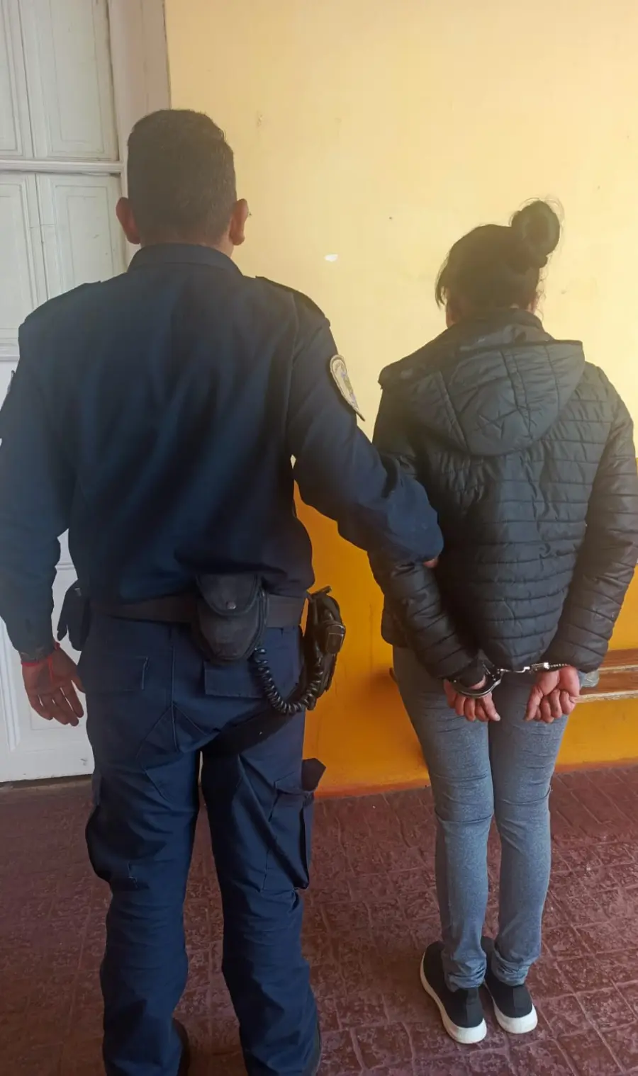 Una mujer se entreg&oacute; por una estafa a un jubilado (foto Polic&iacute;a de Entre R&iacute;os)