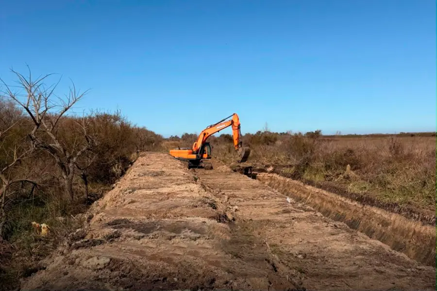 Ibicuy se prepara para la creciente del r&iacute;o Paran&aacute; (foto Municipalidad de Ibicuy)