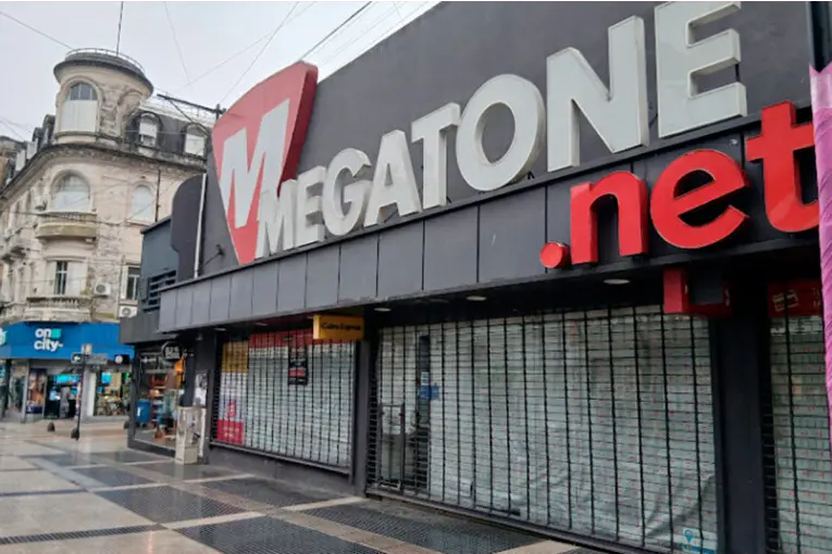 Megatone cerró su local de la Peatonal San Martín tras cuatro años de actividad